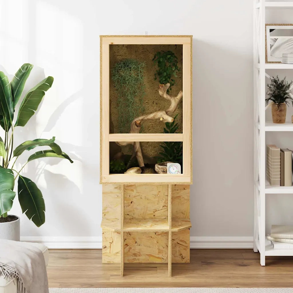 Terrario Marrone 50 x 50 x 80 cm OSB CFW3081886
