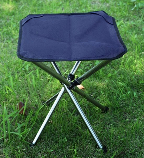 Sedile da campeggio portatile - 31*31*35cm - sgabello da campeggio pieghevole - sgabello da campeggio pieghevole mini portatile - sedile da campeggio piccolo - adatto per viaggi, escursioni, pesca, barbecue - M
