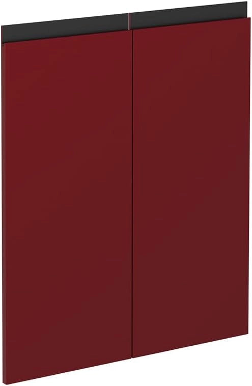Frontale cucina R-Line, Rosso, 59.2 x 71.3 cm frontale del mobile per mobile base