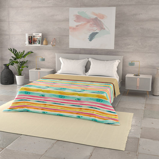 Trapuntino Singolo 100gr con Stampa in Microfibra Fez