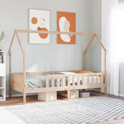 Giroletto per Bambini-Struttura Letto Bambini 90x190 cm in Legno Massello di Pino 633963