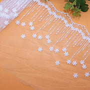 Decorativo Sierband - 5 Yard - Bianco - Naia per Fai da Te - Decorazione per Matrimonio