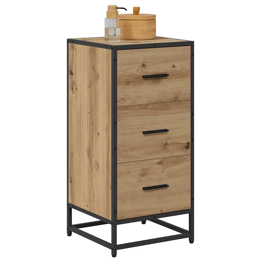 Credenza Rovere artigianale 35.5 x 35 x 76 cm
