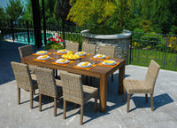 Sedia da Giardino in Rattan Vorghini Lisbona Grey Kubu