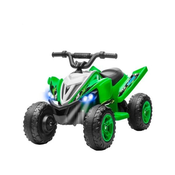Moto elettrica globo 42932 espidko moto quad 12v 4,5ah litio verde