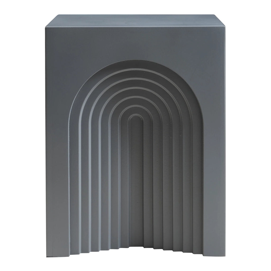 Tavolino laterale 45 x 35 x 35 cm grigio opaco 03_0010909