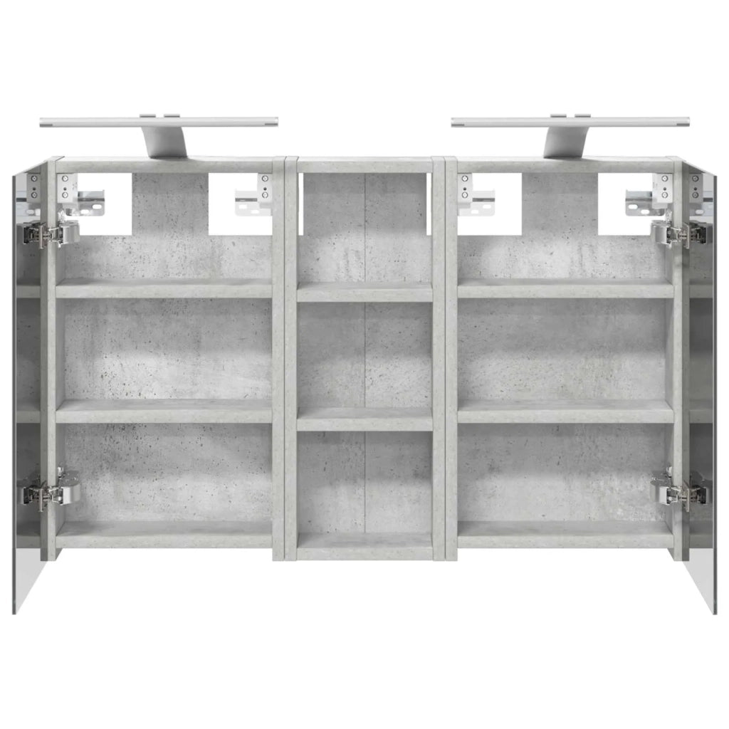 Set di Armadi da Bagno con lo scaffale 3 pcs 80 x 10,5 x 50 cm 3403659