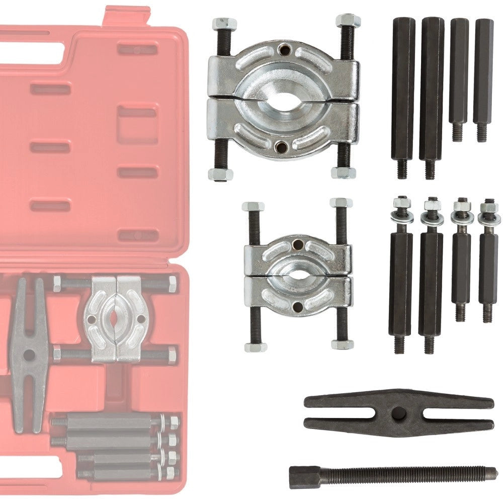 Trade Shop - Attrezzi Officina Estrattori Cuscinetti Set Separatori Per Gruppi 3"+4" 12pz -