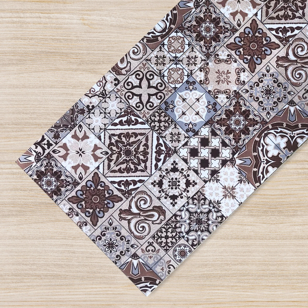 Tappeto passatoia antiscivolo made in Italy diversi modelli 50x100cm - Beige