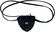Occhiali da pirata medievali con rilievo, occhiali da vetro vintage in pelle imitata, accessori vichinghi, occhiali da teatro rinascimentali