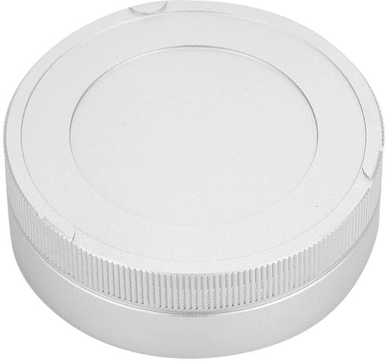 Protezione per lenti posteriori in alluminio - Protezione contro acqua, polvere e graffi - Adatto per obiettivi M - Dimensioni 5,1 x 1,7 cm - Peso 33 g - Protezione per lenti