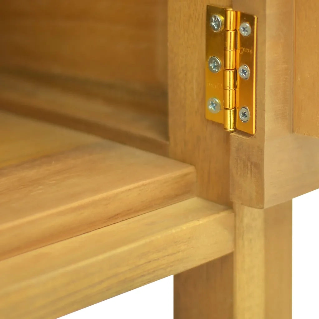 Mobile da Bagno 60x40x75 cm in Legno Massello di Teak cod mxl 46578