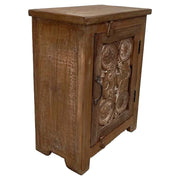 Comodino in legno fatto a mano48x28x66h cm