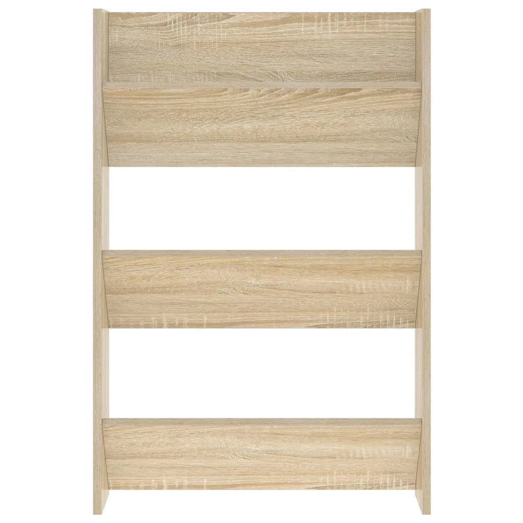 Scarpiere a Muro 2 pz | Mobile per scarpe Rovere Sonoma 60x18x90cm Legno Multistrato