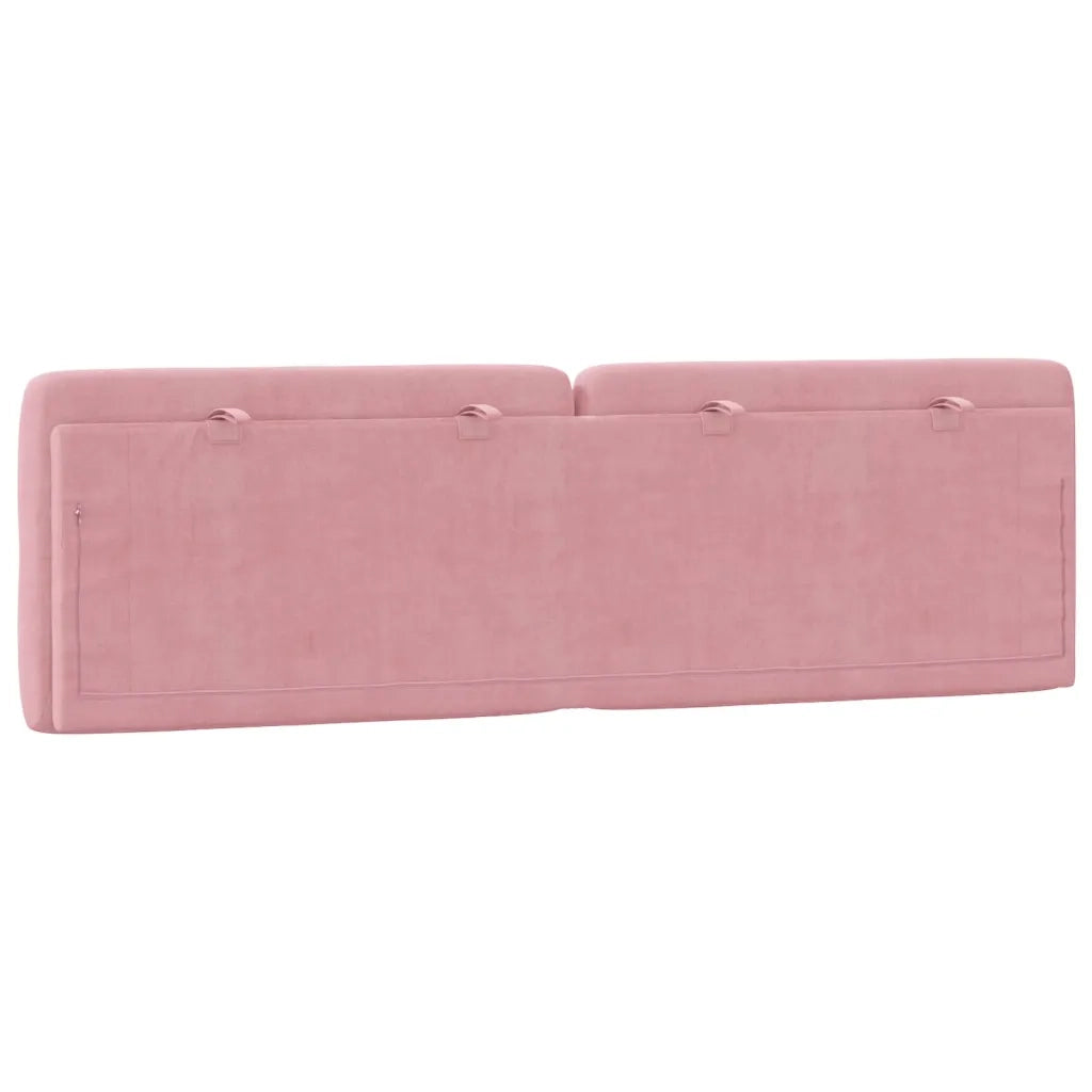 Cuscino Testiera Rosa 160 cm in Velluto CFW1511687