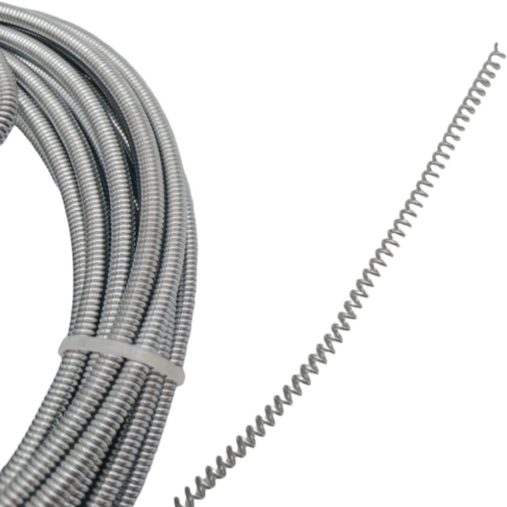 MOLLA STURALAVANDINO STURA TUBI A SPIRALE PER SCARICO FOGNE WC BAGNO ODORI 5 MT