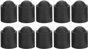 Bilharziose Keuhoezen - Protezione per Bilharziose - Protezione per Bilharziose con Punta - Materiale in Gomma Duraturo - 10 Pezzi - Nero