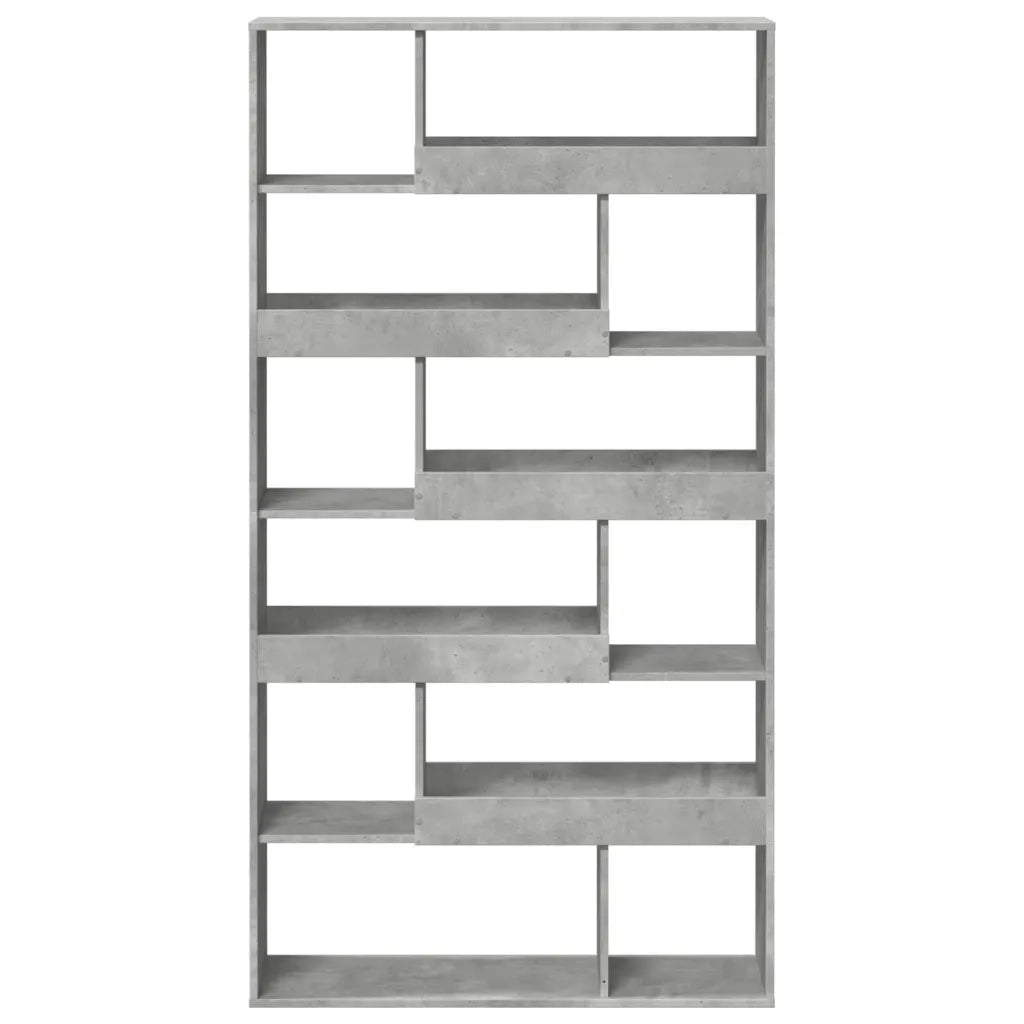 Libreria Grigio Cemento 100x33x187,5 cm in Truciolato 3309351