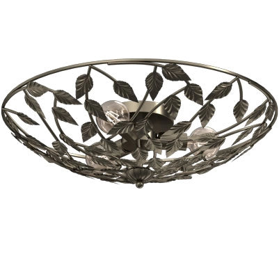 Plafoniera Arion Luminex metallo oro titanio Ø63cm 3xE27