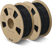 Filamento PLA per stampa 3D - alta velocità - pressione 175 mm - fusione migliorata - colore nero - peso 22 kg - precisione dimensionale +/- 0,002 mm