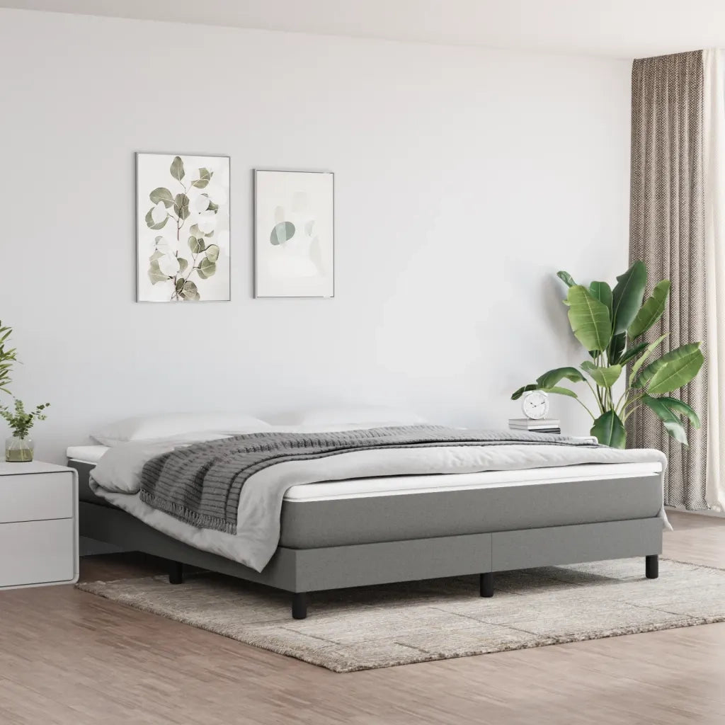 Materasso a Molle Insacchettate-Materasso per letto Grigio Scuro 180x200x20 cm