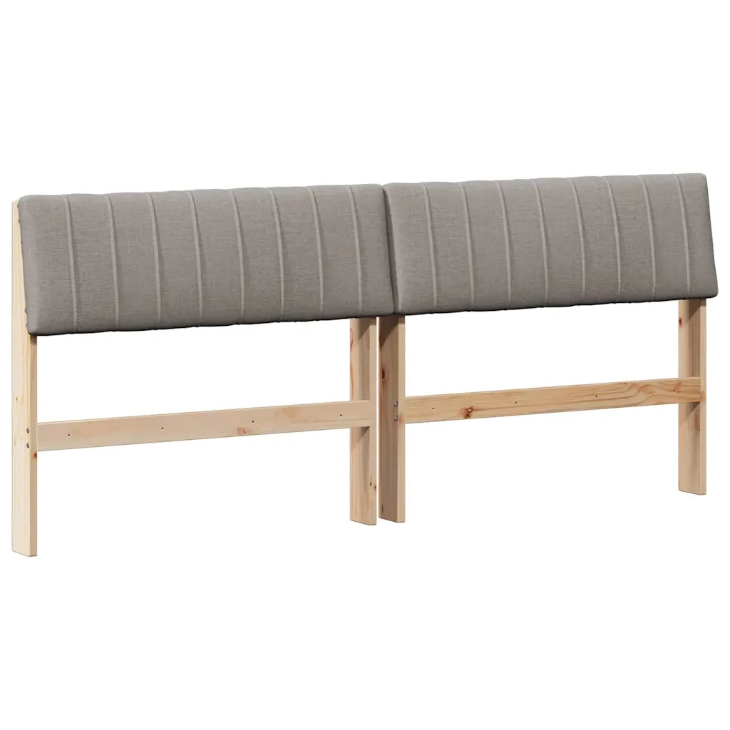 Testiera imbottita Talpa 180 cm Pino massello 879217