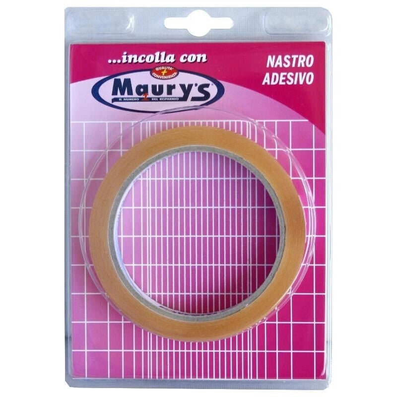 MAURY'S NASTRO ADESIVO TRASPARENTE 1,5CM X 66 METRI 1PZ