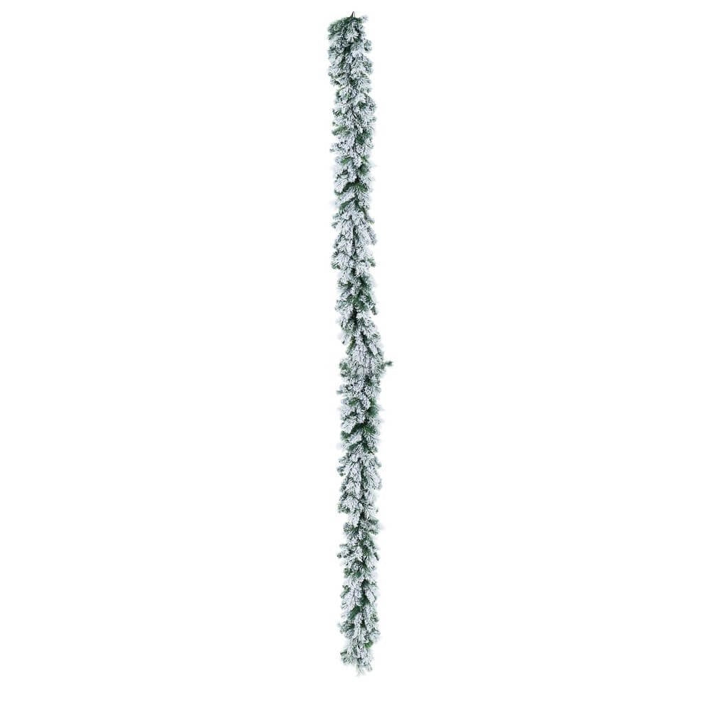 Boa Decorativo Cermis Innevato Altezza 270cm (4 Pezzi)