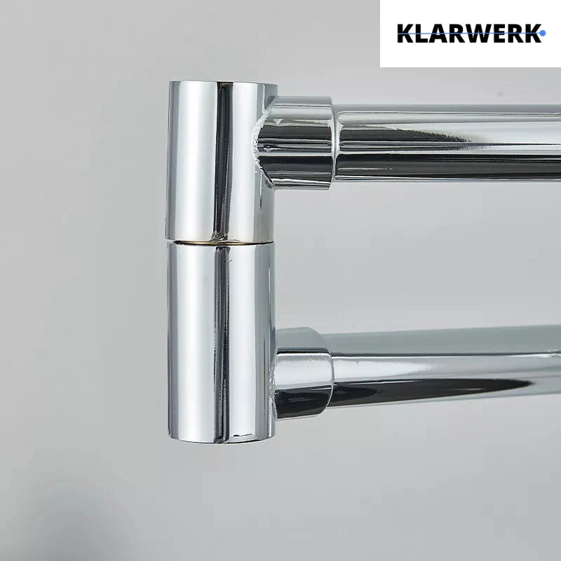 NILS | Rubinetto per acqua fredda a parete monoforo cromato | cucina professionale in acciaio inox | Parete pieghevole  con rubinetto pieghevole