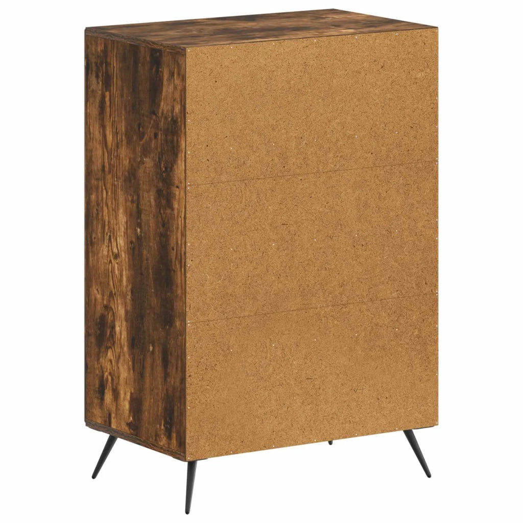 Mobile per scarpe BREDA 59,5 x 39,5 x 90 cm Rovere Fumo 897530