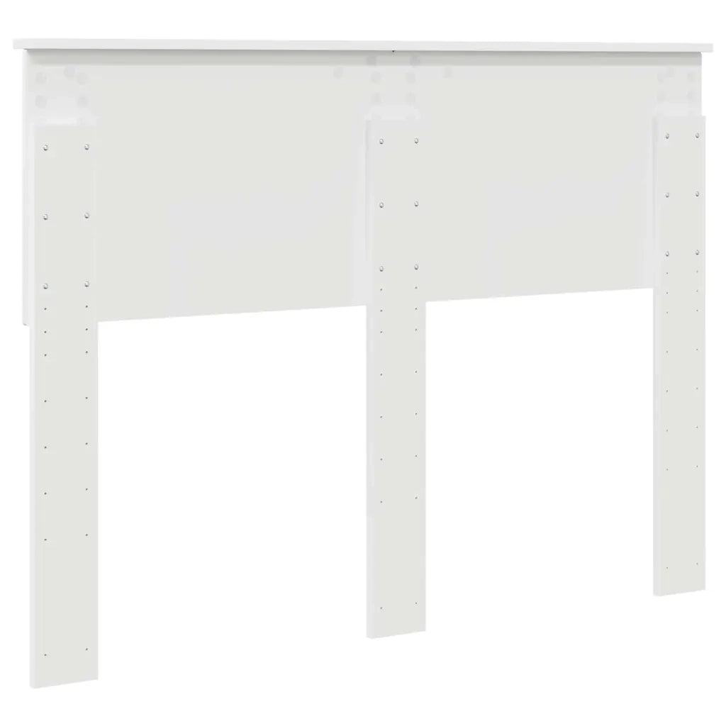 Testiera-Testata-Testiera Decorativa Bianco 120 cm Legno multistrato 854261