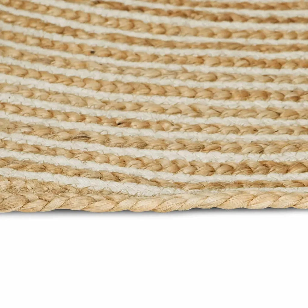 Tappeti per area Bianco 80 x 400 cm Juta