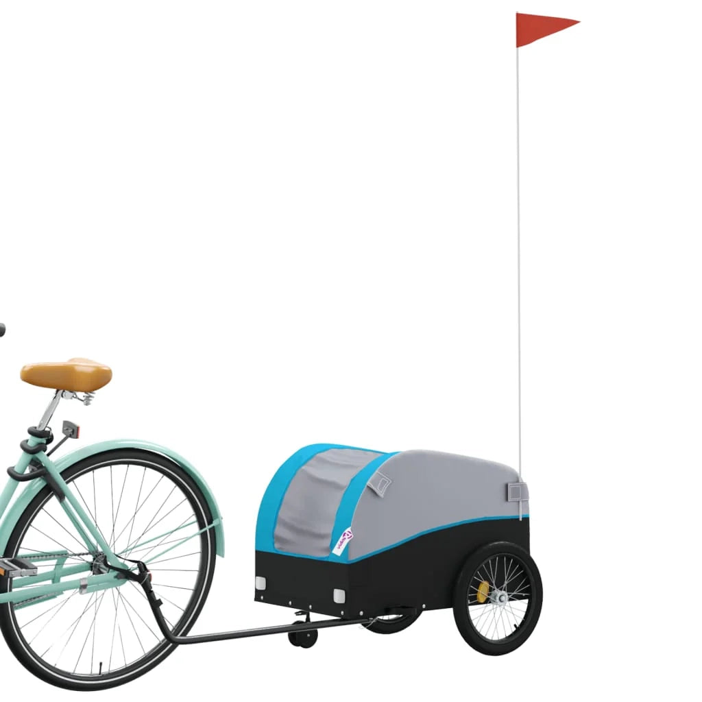 Rimorchio per trasporto biciclette 30 kg ferro blu 02_0044088