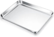 Piatto per forno in acciaio inossidabile rettangolare per cuocere servire - salutare e lavabile in lavastoviglie - 314 x 246 x 25 cm