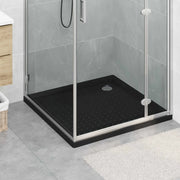 Vassoio base doccia con punti 90 x 90 x 4 cm ABS Nero 42033513