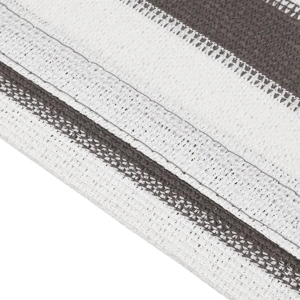 Tappeto da Tenda 250x550 cm Antracite e Bianco 310826