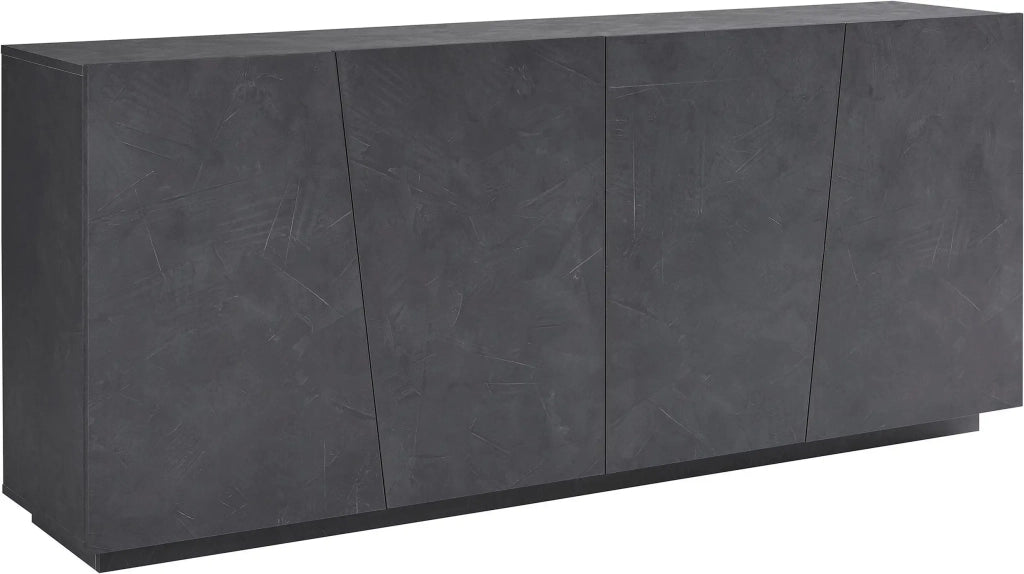 Mobile VEGA L 200 x H 86 x P 43 cm grigio ardesia