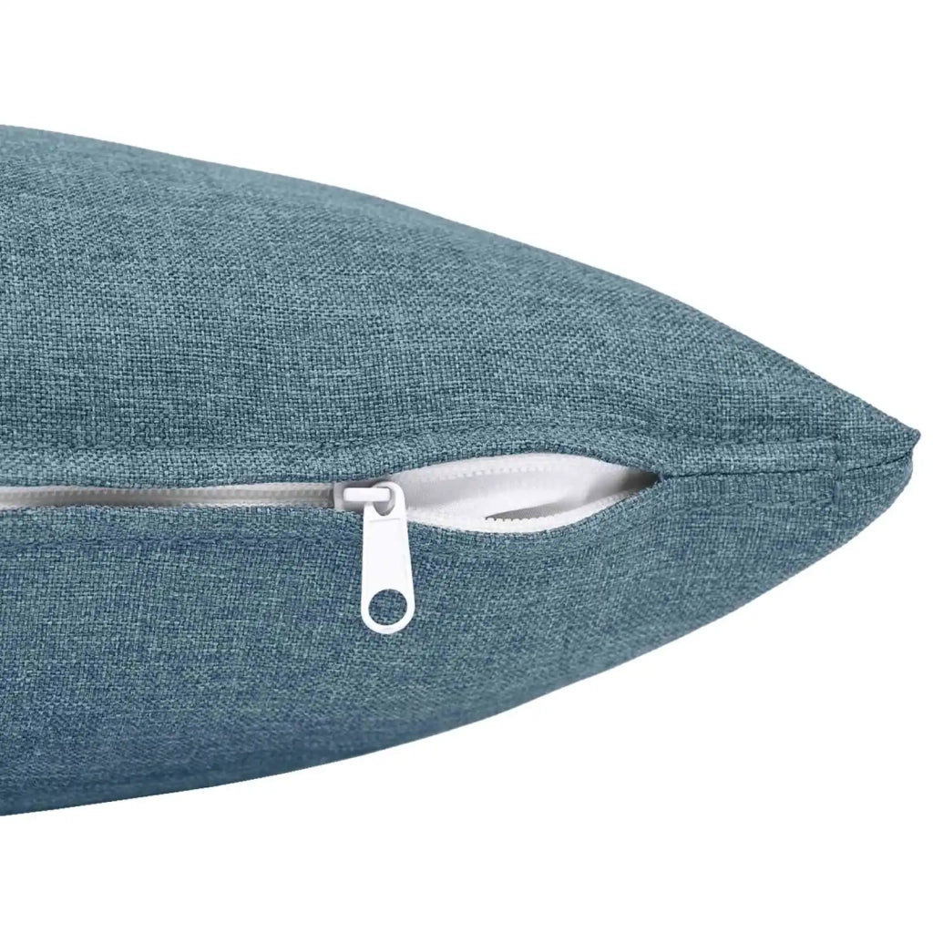 Federa 2 pz HEERLEN Blu jeans 40 x 70 cm Tessuto 909467