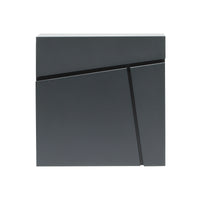 Cassetta postale con vano portagiornale V23 antracite 370 x 102 x 370 mm