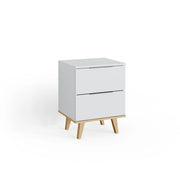Vicco Cassettiera per camera da letto Bianco 40 x 61 cm
