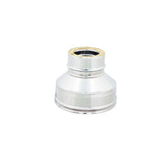 Riduzione inox doppia parete da di 180 - de 230 mm a di 100 - de 150 mm