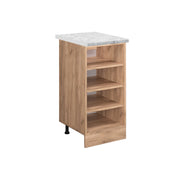 Vicco Scaffale da cucina Quercia dorata 40 cm , PL Marmo