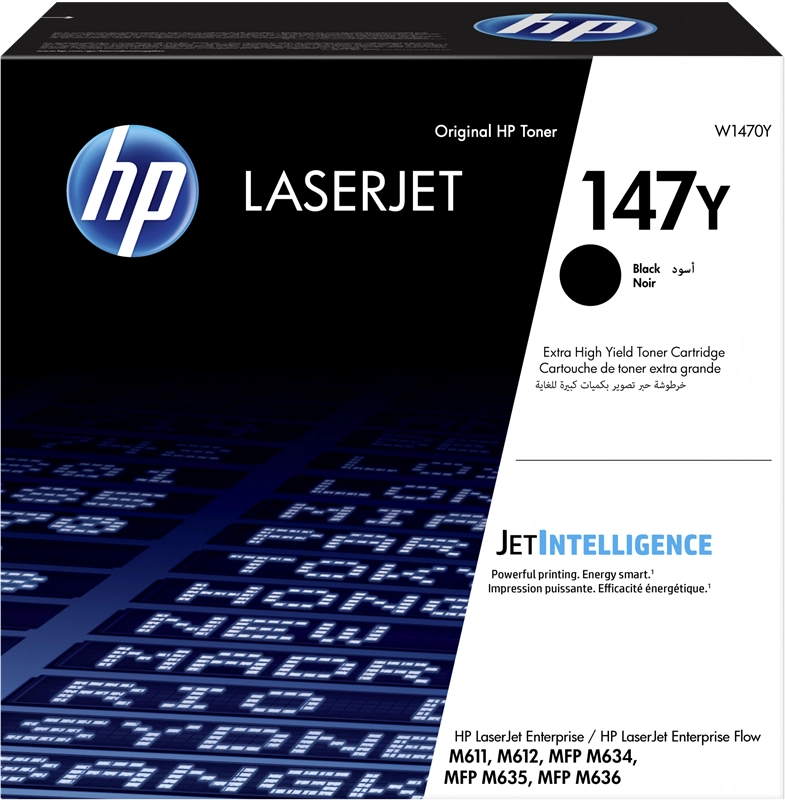HP Cartuccia toner nero originale LaserJet 147Y ad altissima capacità