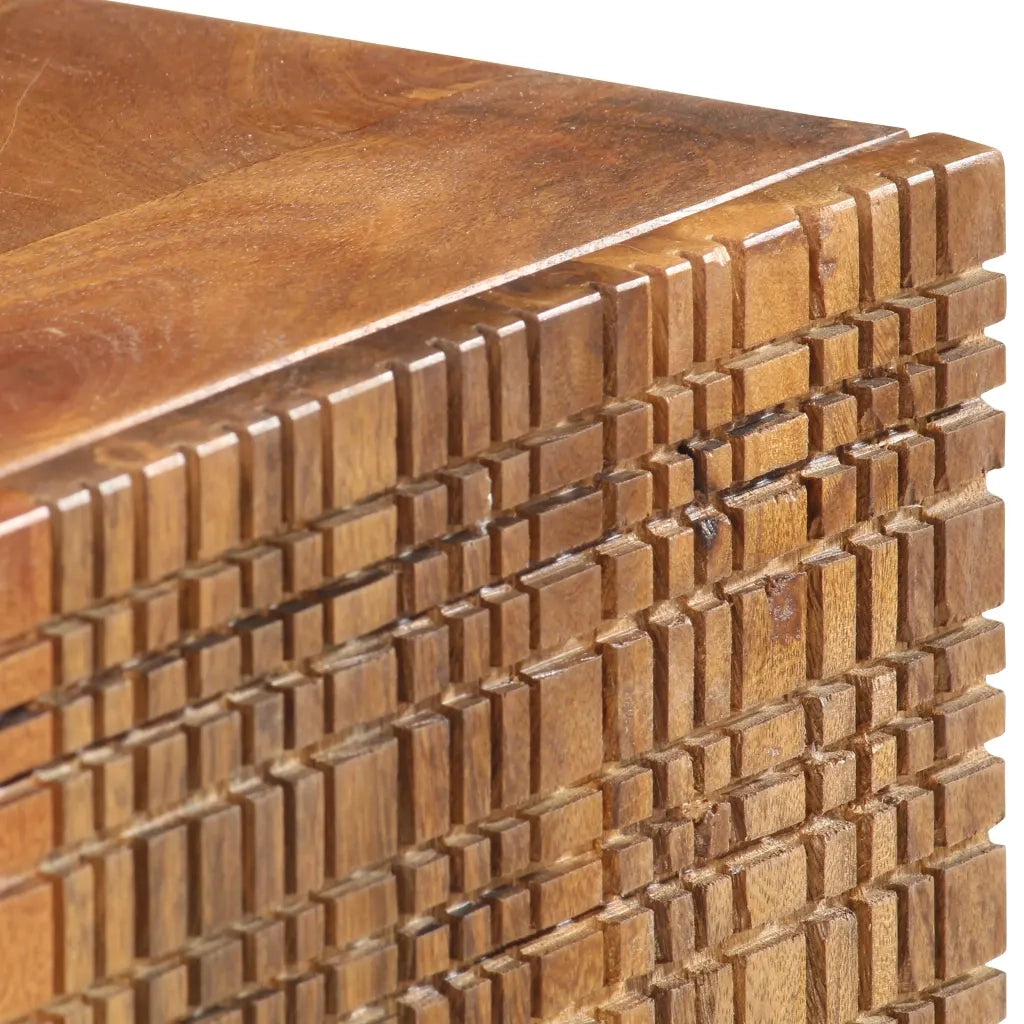 Credenza 75x30x75 cm in Legno Massello di Mango 286558