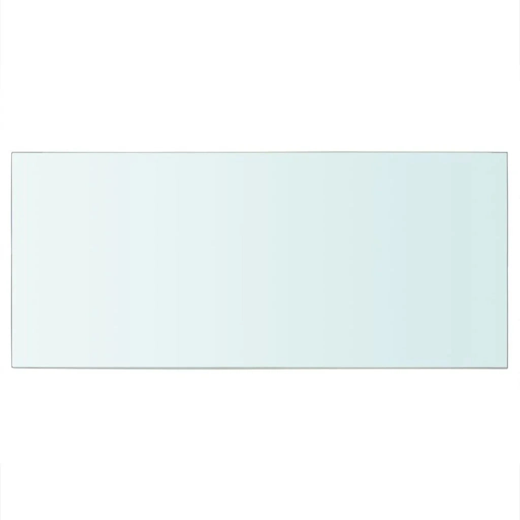 Pannello per mensola in vetro trasparente 50 x 25 cm 2702185/2
