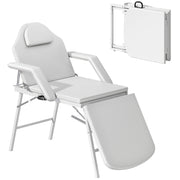 Lettino da massaggio pieghevole 3 zone ¨C Xylo ¨C Bianco 182x82x68 cm