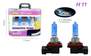 COPPIA FARI LAMPADINE XENON AUTO ATTACCO H11 BIANCO 5500K ALTA LUMINOSITA 55W