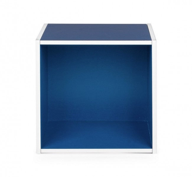 Cubo Composite in Legno Blu