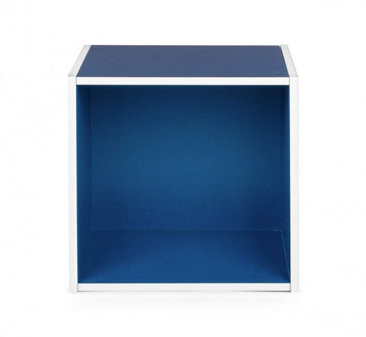 Cubo Composite in Legno Blu