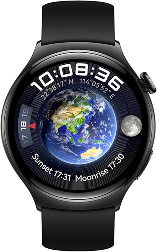 HUAWEI WATCH 4 Smartwatch,Vetro curvo 3D,Check salute Multi-Point in 1 min,eSIM,Nuovi anelli attività,Batteria fino a 14 giorni,100+ workout,Compatibile con Android e iOS,Versione italiana,Nero